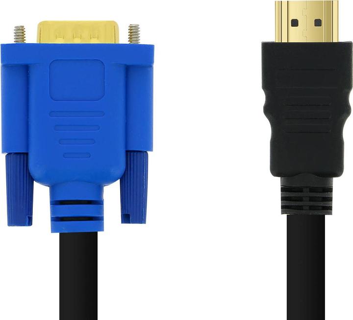 Produktbild LinQ HDMI – VGA (1.80 m, VGA, HDMI)