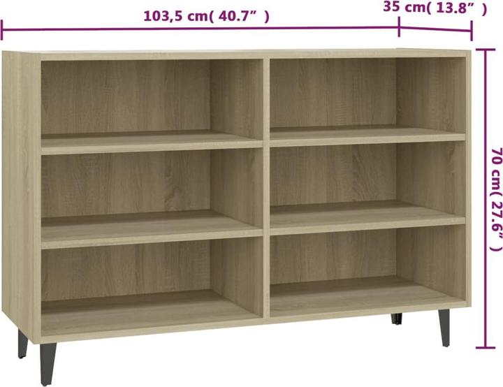 Image du produit VidaXL Lukas (103,5 x 35 x 70 cm)