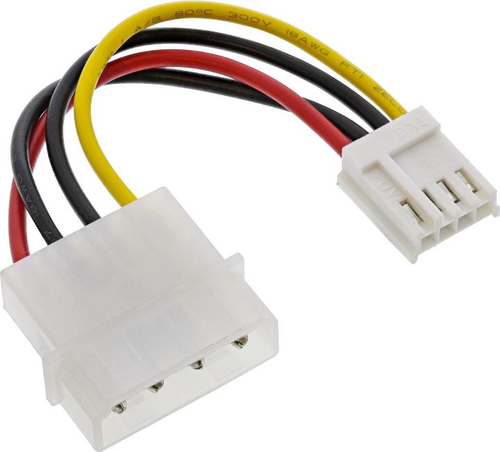 InLine Stromadapter von 4-Pol-Molex auf Floppy