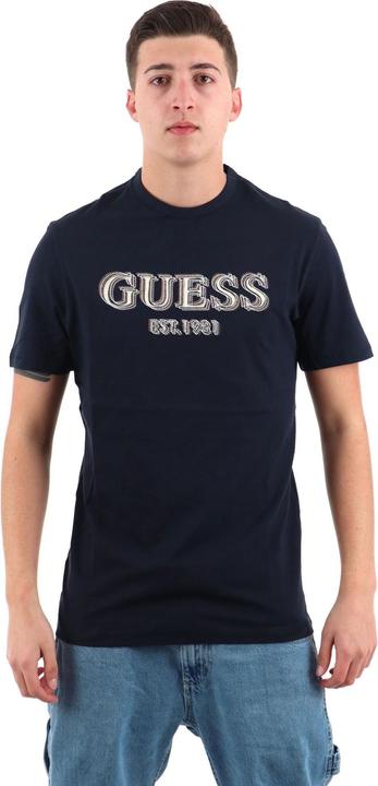 Produktbild Guess T-Shirt mit Rundhalsausschnitt und Logo (S)