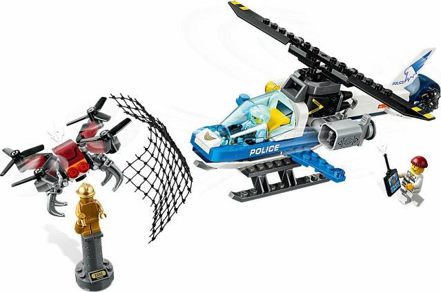 Actual product image LEGO Police drone hunt (60207, LEGO City)