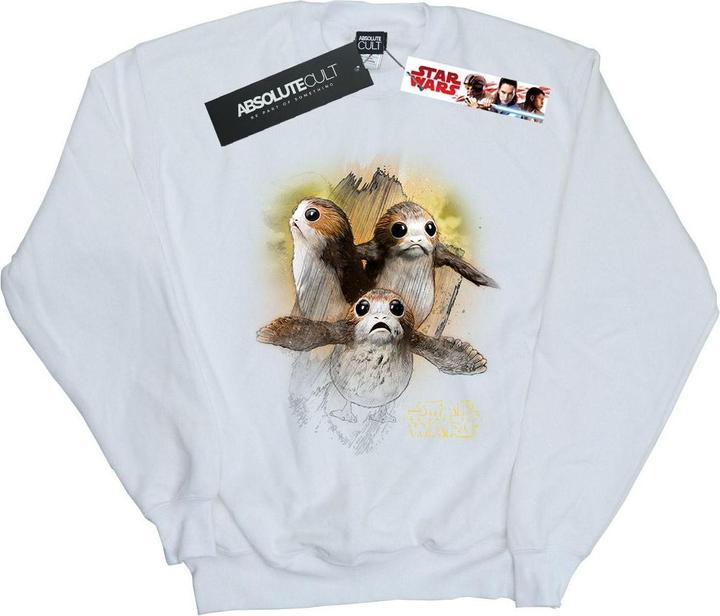Star Wars The Last Jedi Porgs Brushed Sweatshirt Jungen