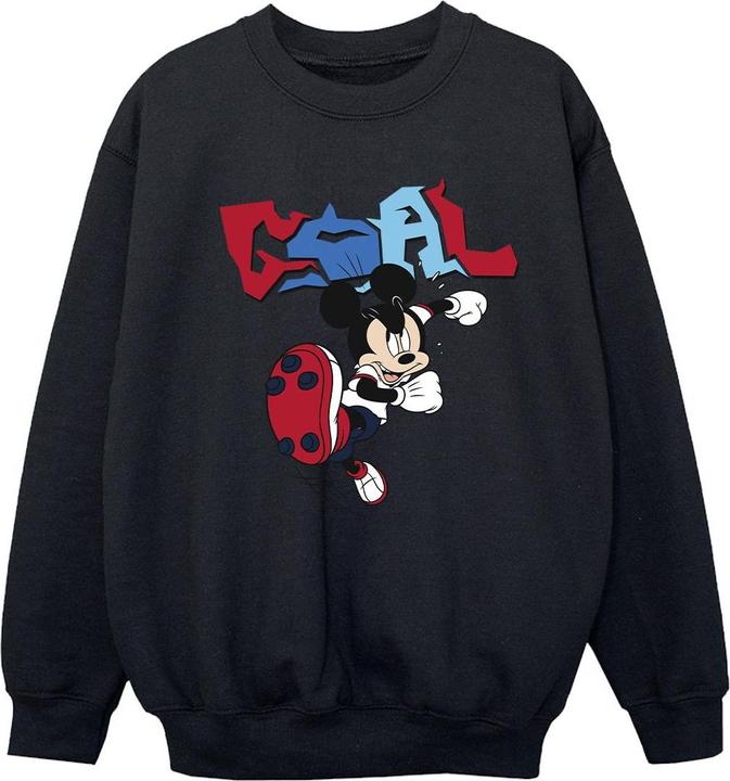 Disney Mickey Mouse Goal Striker Pose Sweatshirt Mädchen