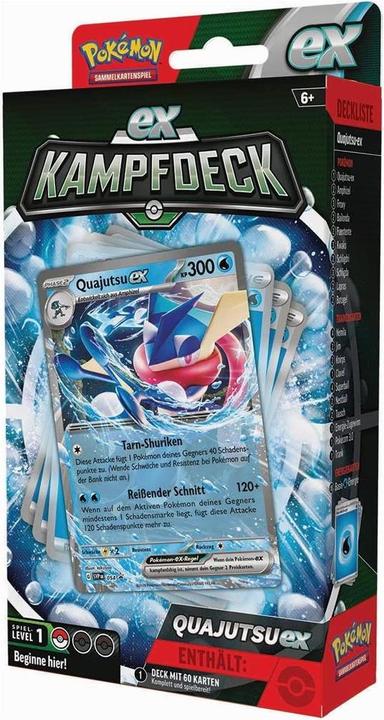 Produktbild Pokémon Kampfdeck Quajutsu (Deutsch, Deck)