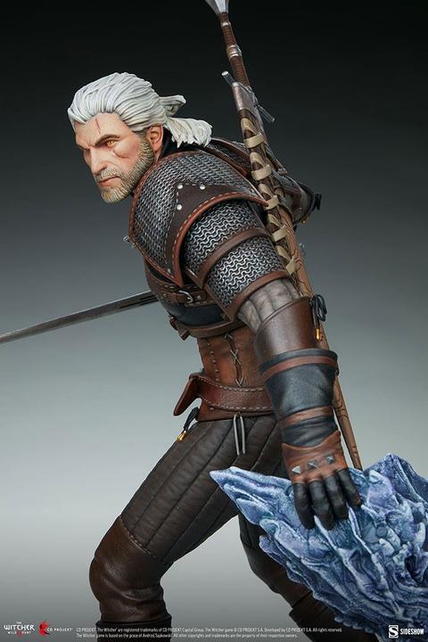 Actual product image Sideshow The Witcher 3: Wild Hunt statuette Geralt 42 cm