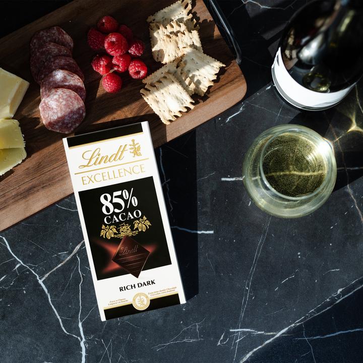 Image du produit Lindt Tablette de chocolat noir Excellence 85% Cacao Multipack (500 g)