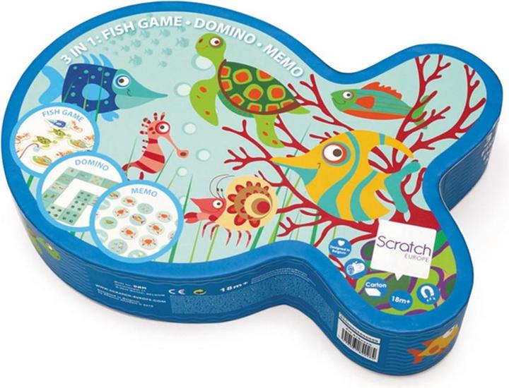 Produktbild Scratch Spiele 3in1 Fisch (Deutsch)