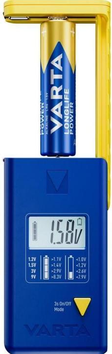 Actual product image Varta LCD Battery Tester
