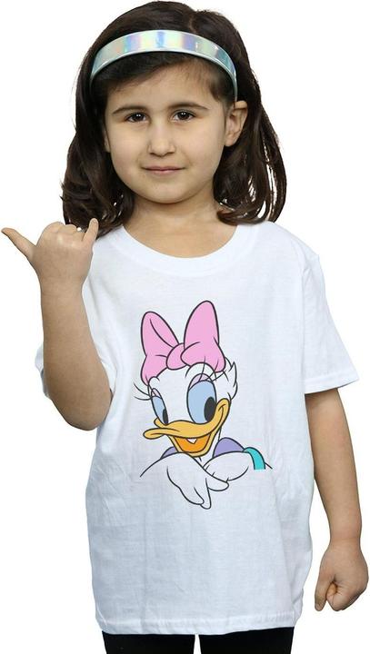 Image du produit Disney - T-shirt DAISY DUCK BIG PORTRAIT - Fille (128)