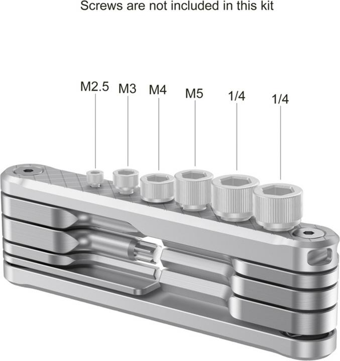Actual product image SmallRig Folding Tool Set with Screwdrivers and Wrenches - 2213 (Various video accessories)