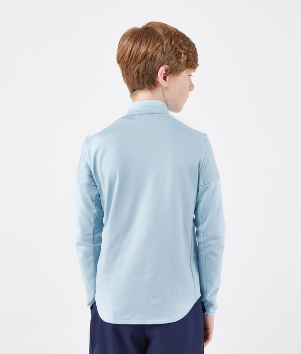 Produktbild Artengo Kinder Langarmshirt Tennis 1/2 Reissverschluss - TTS ML TH hellblau (8, 9, 10)