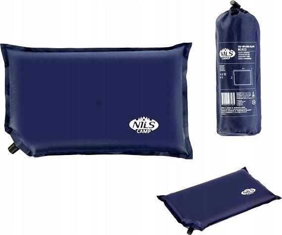 Produktbild Nils CAMP selbstaufblasendes Reisekissen NC4113 Blau (Kopf- & Nackenkissen)