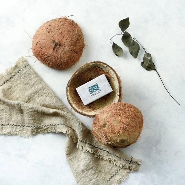 Jungle Culture - Kokosnussschalen Körperseife, Zero Waste