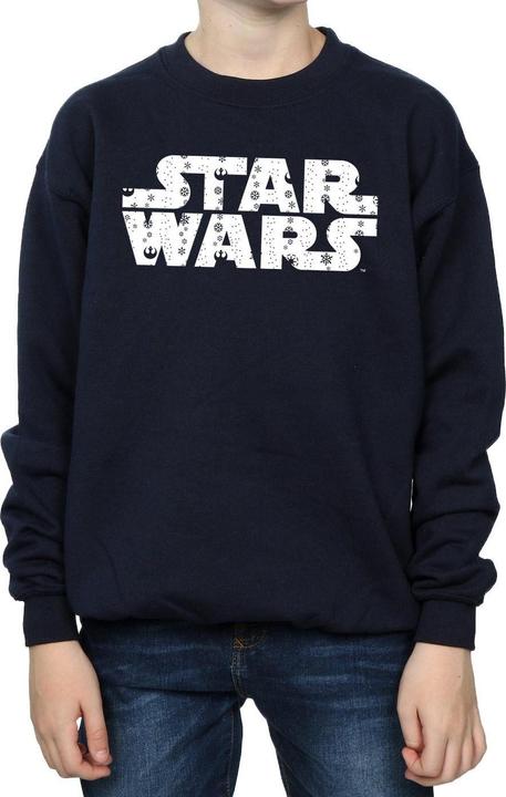 Immagine prodotto Star Wars Christmas Logo Felpa Ragazzi (152, 158)