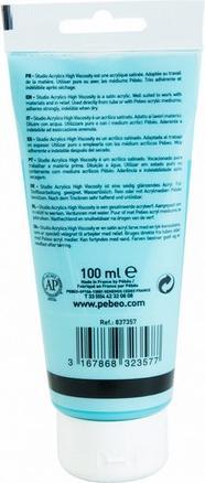 Produktbild Pebeo Studio Acrylics Feine Acrylfarben (Blaugrün Irisierend, 100 ml)