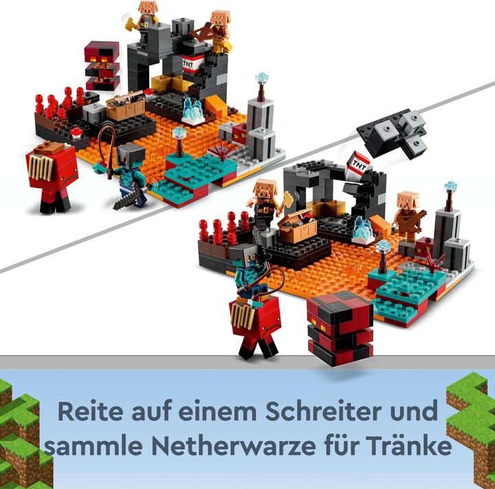 Immagine prodotto LEGO Il bastione dell'aldilà (21185, LEGO Minecraft)