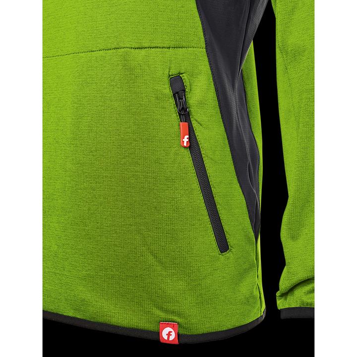 Immagine prodotto Magni Maglia in tech fleece lime/nero screziato taglia M Fortis Elements (M)