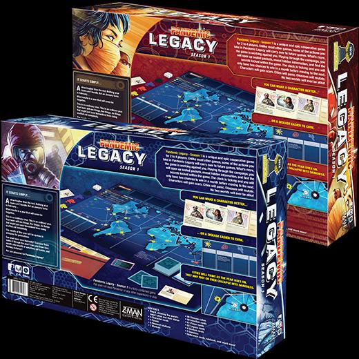 Produktbild Man.Wand Pandemic Legacy: Season 1 (Englisch)
