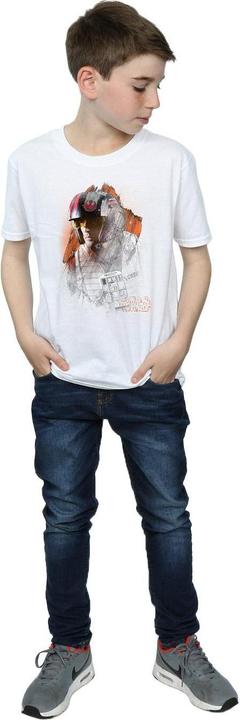 Image du produit Star Wars - T-shirt THE LAST JEDI POE DAMERON BRUSHED - Garçon (116)