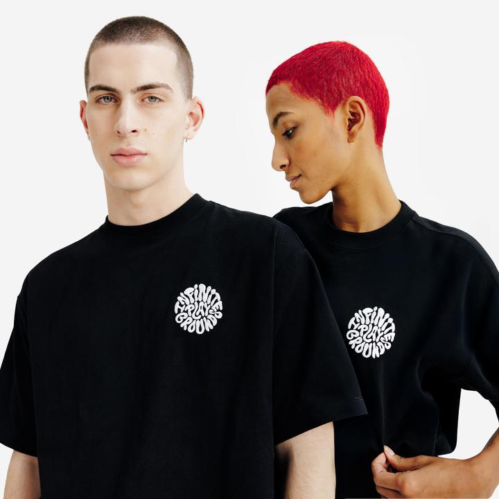 Produktbild Decathlon T-Shirt unisex grafisch - Relax schwarz (XL)