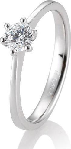 Actual product image Breuning 6 prong set 0.40-0.60 ct. (48, 585/14 K Gold)