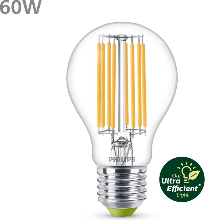 Actual product image Philips LED Classic (E27, 4 W, 840 lm, 1 x, A)