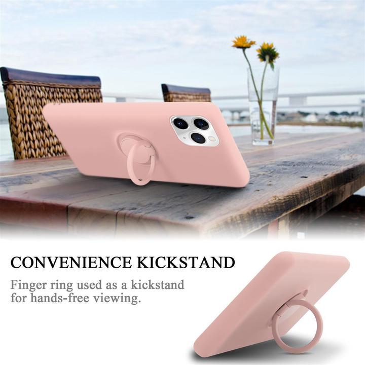 Actual product image Cadorabo TPU Liquid Ring Silicone Case Cover (Apple iPhone 11 Pro)
