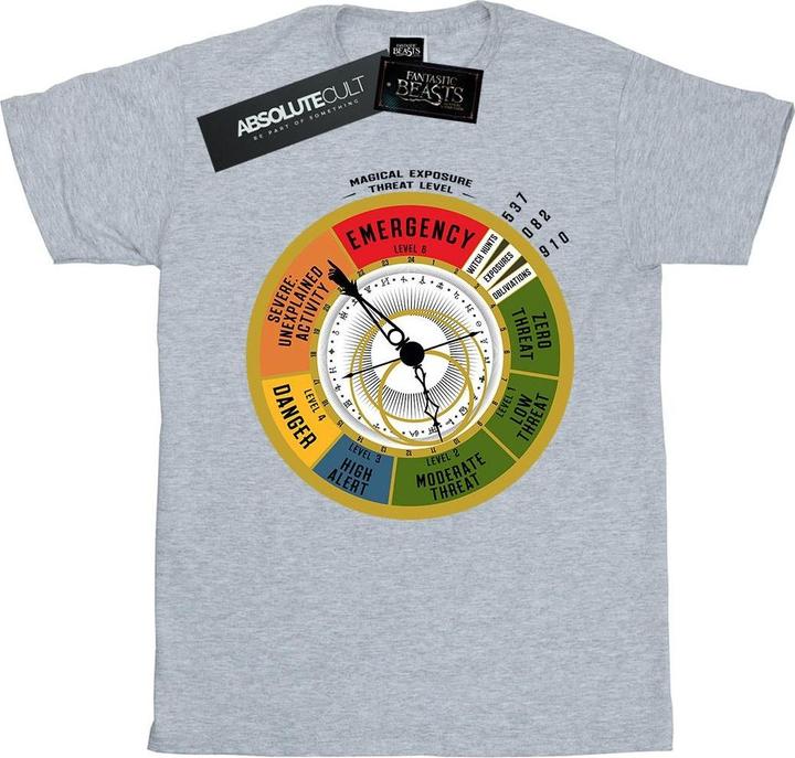 Actual product image Fantastic Beasts Boys Threat Level T-Shirt (152, 158)