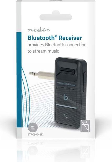 Image du produit Nedis Récepteur Bluetooth | Connexions - sortie : USB-C™ femelle / 3,5 mm | AAC / SBC | Automatique (Récepteur)