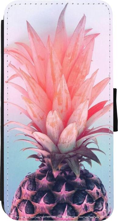 Immagine prodotto PhoneLook Cover Portafoglio Nero Viola Rosa Ananas (Apple iPhone XR)