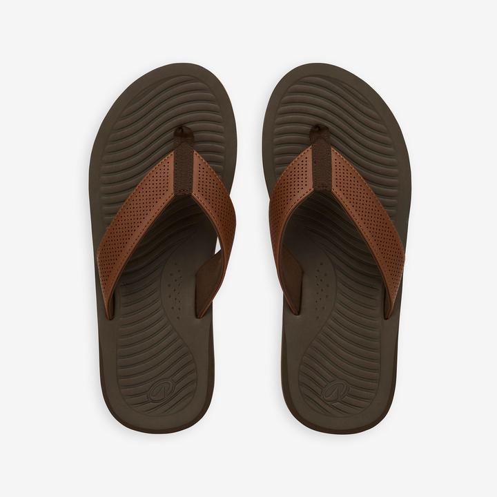 Actual product image Olaian Zehensandalen Herren 550 Simi braun (40)
