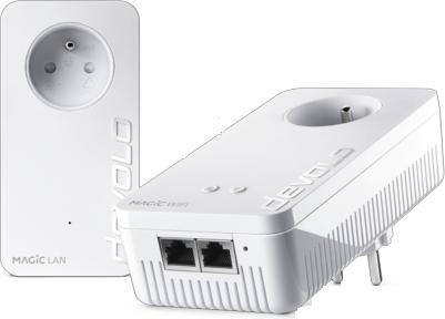 Devolo Magic 2 WiFi next Starter Kit Ethernet LAN Wi-Fi White 2 pc(s) (1200 Mbit/s)