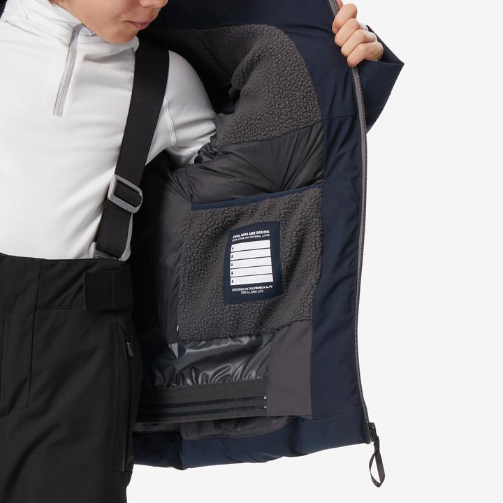 Image du produit Wedze Veste de ski enfants matelassée chaude et imperméable - 500 bleu (152)
