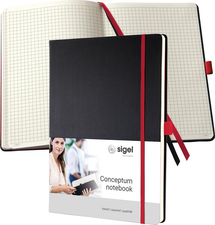 Actual product image Sigel Conceptum (A4, Checked, Hardcover)