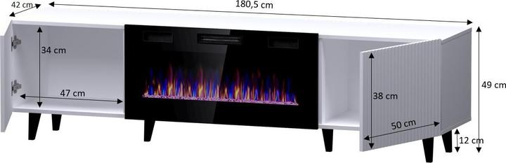 Immagine prodotto Cama Pafos (180 x 42 x 49 cm)