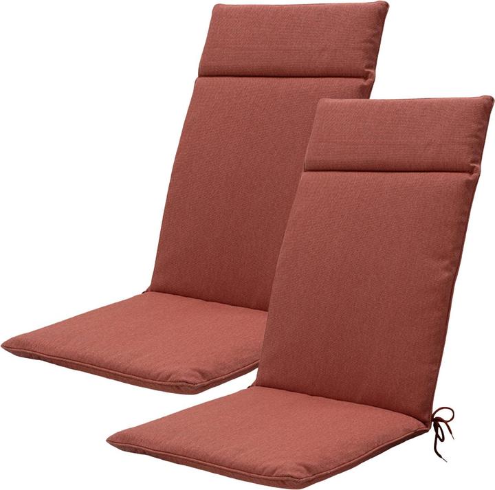 Image du produit Natura Punto Housse de chaise de jardin à dossier haut by Madison, lot de 2 (120 x 50 cm)