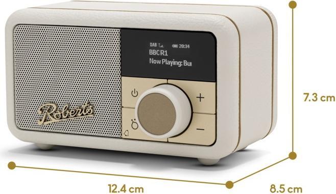 Image du produit Roberts Revival Petite 2 (DAB+ DAB, FM, DAB, Bluetooth)