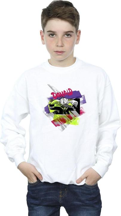 Actual product image Disney Boys Donald Duck Ear Plug Bright Sweatshirt (140, 146)
