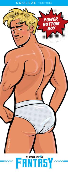 Actual product image Fleshlight Fleshjack Fantasy Power Bottom Boy