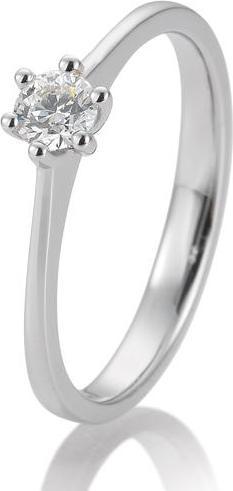 Actual product image Breuning 6 prong set 0.05-0.30 ct. (56, 585/14 K Gold)