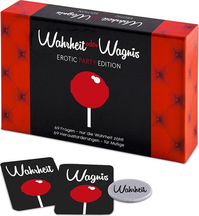 tease & please Wahrheit oder Wagnis (Kartenspiel, Deutsch)