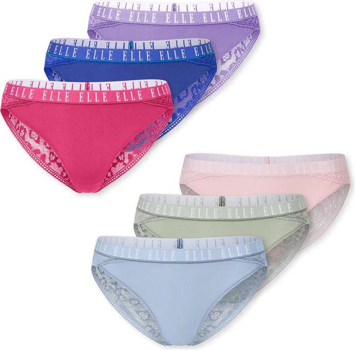 Produktbild Elle Brasilslip LACE (L, 6er Pack)