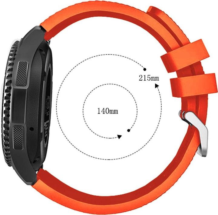 Produktbild Cadorabo Armband für Samsung Galaxy Gear (22 mm, TPU)