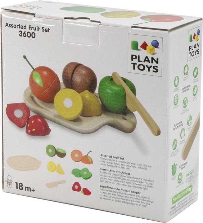 Immagine prodotto Plantoys Set di frutta sul tagliere