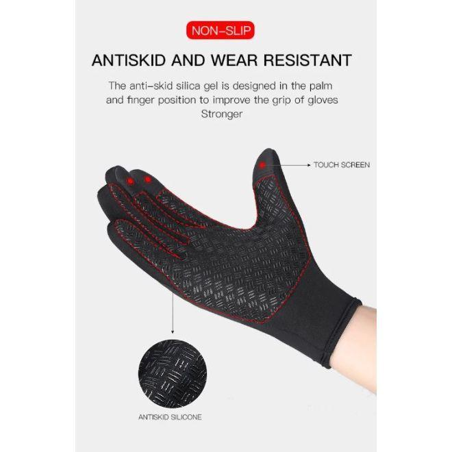 Actual product image MU Style Forest Series Outdoor Touch Gloves (L)