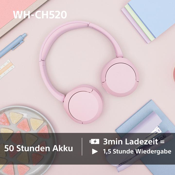 Produktbild Sony WH-CH520 (keine Geräuschunterdrückung, 50 h, Kabellos)