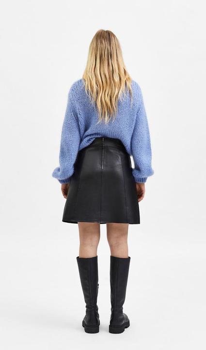 Produktbild Selected Femme Mini Lederrock (40)