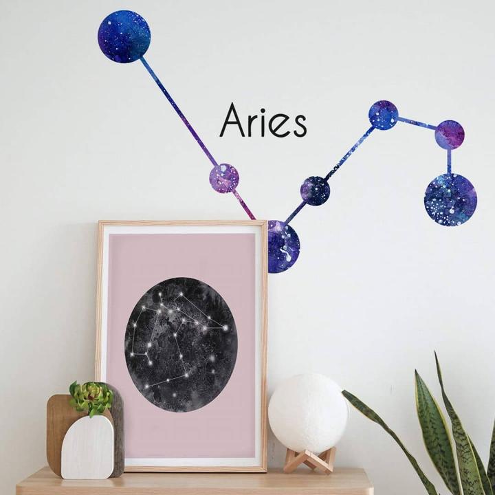 Actual product image Trenddeko Constellation Aries - Aries (50 x 36 cm)
