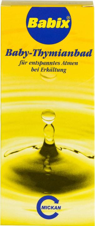 Produktbild Mickan Babix Baby-Thymianbad für entspanntes Atmen, 125 ml Lösung (125 ml)