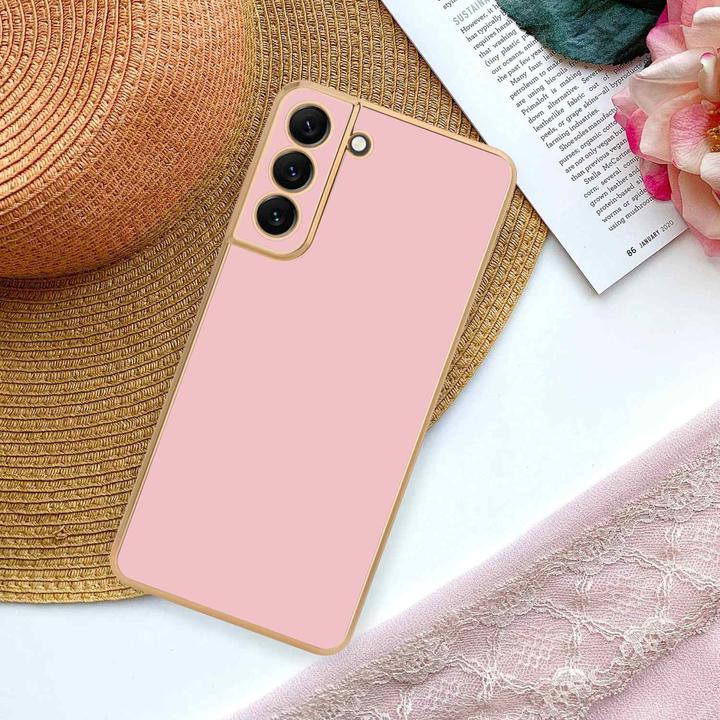 Produktbild Cadorabo Hülle für Samsung Galaxy S21 PLUS im TPU mit Kameraschutz LM130 Style (Samsung Galaxy S21+)